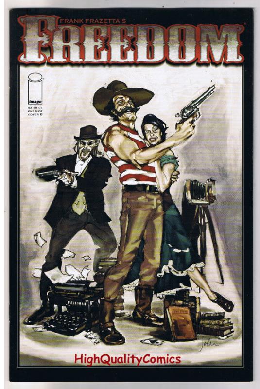 Frank Frazetta's FREEDOM, VF+, Western, Gunfights, 2009, more FF in store