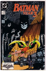 Batman   vol. 1   #437 VG (Year Three 2) Wolfman/Broderick, Two-Face