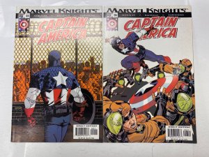 4 Captain America MARVEL comic books #22 26 33 44 100 KM19