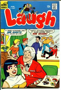 Laugh #207 1968-Archie-Betty-Veronica-Josie-FN 
