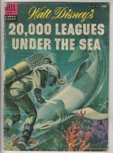 Four Color #614 (Feb-55) VG Affordable-Grade Captain Nemo