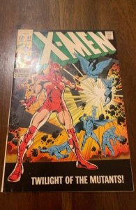 The X-Men #52 (1969) twilight of the mutants uppermid grade