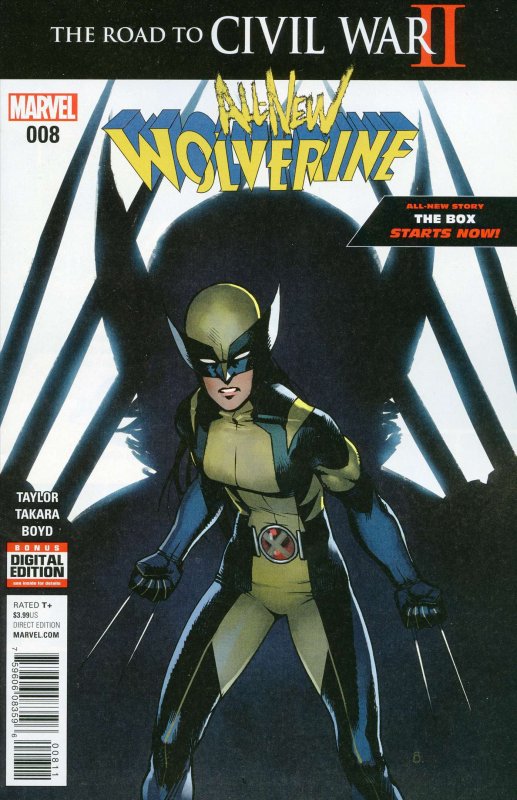 All-New Wolverine #8 VF/NM ; Marvel | Civil War II