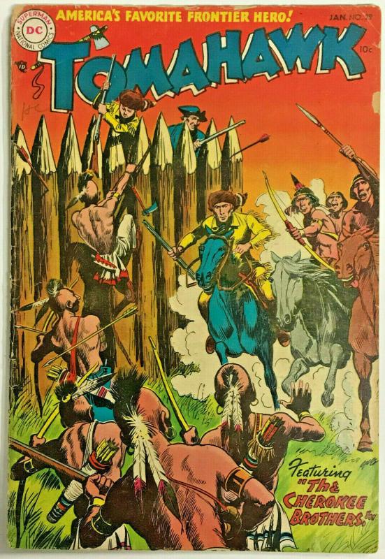 TOMAHAWK#29 GD/VG 1955 DC GOLDEN AGE COMICS