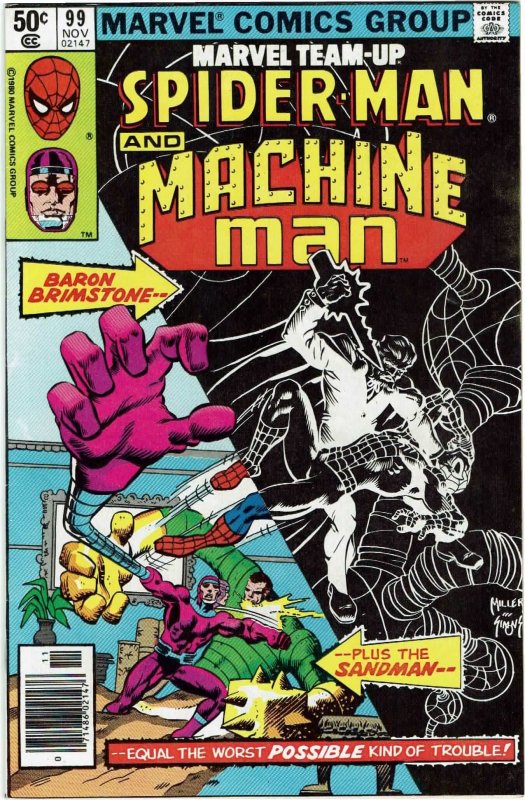 Marvel Team-Up #99 (1972 v1) Spider-Man & Machine Man NM-