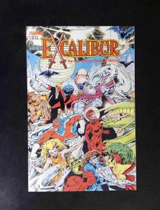 Excalibur  The Sword Is Dawn #1  MARVEL Comics 1987 VF+