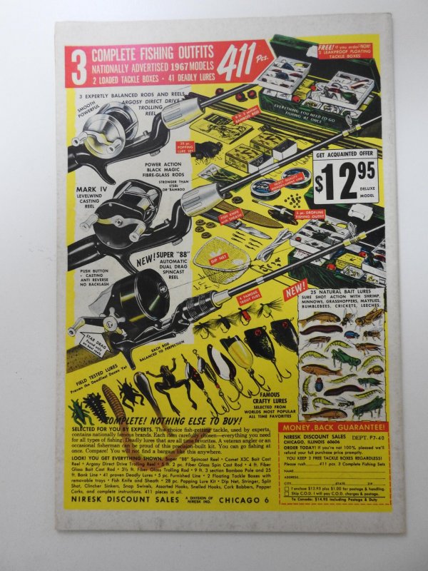 The Outer Limits #14 (1967) Awesome Cover!! Beautiful Fine/VF Condition!