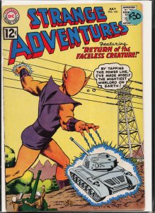Strange Adventures #142 (1962) Faceless Creature
