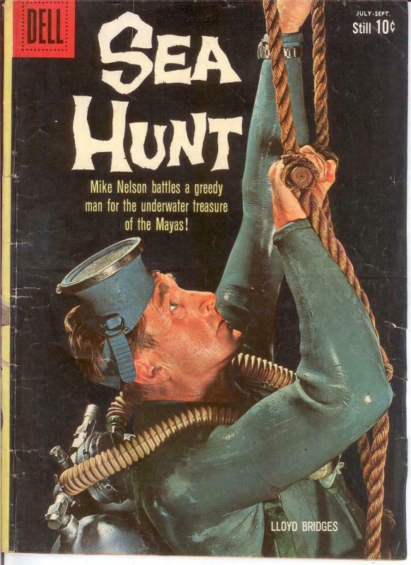 SEA HUNT 6 GOOD July-Sept. 1960 COMICS BOOK