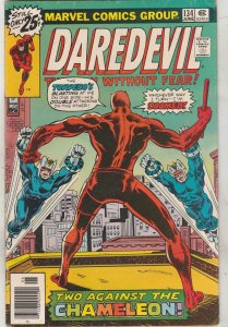 Daredevil #134 (1976) torpedo! Chameleon! High-grade! VF/NM Wow!
