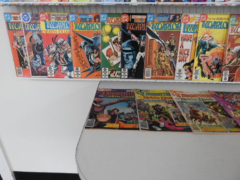 Huge Lot of 130+ Comics W/ Suicide Squad, Green Lantern, Warlord Avg. FN+ Cond.