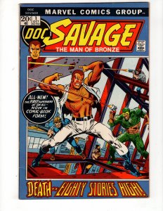 Doc Savage #1 (1972) Man of Bronze HIGH GRADE / ID#376