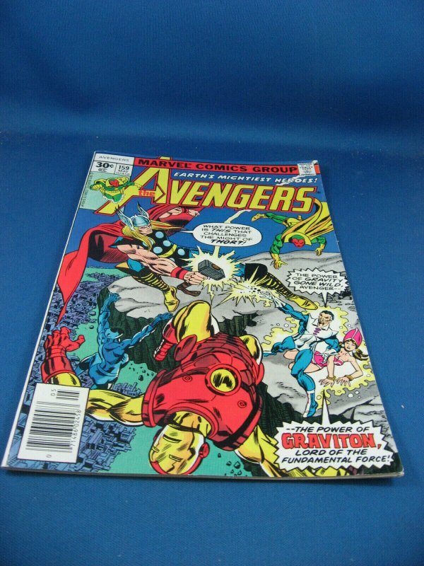 THE AVENGERS 159 VF 1977