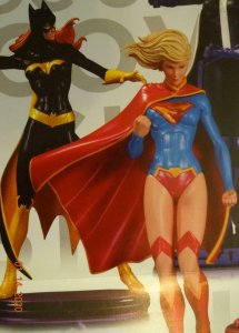 DC COMICS COVER GIRLS STATUES Promo Poster, 11 x 17, 2013, DC Unused more in our