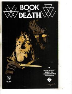 11 Valiant Comics Book Of Death 1 1 1 2 2 The Valiant 4 4 Magnus 25 1 (3) MK9 