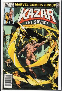 Ka-Zar the Savage #2 (1981) Ka-Zar