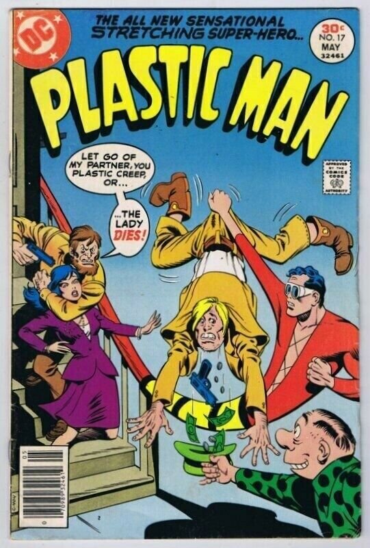 Plastic Man #17 ORIGINAL Vintage 1977 DC Comics 