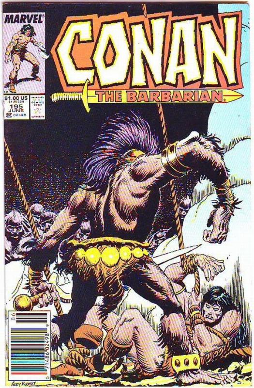 Conan the Barbarian #195 (Jun-87) NM- High-Grade Conan the Barbarian