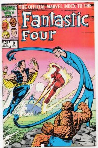 The Official Marvel Index to the Fantastic Four #9 (1986)