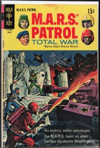 M.A.R.S. Patrol Total War #6 (1968) M.A.R.S. Patrol Total War