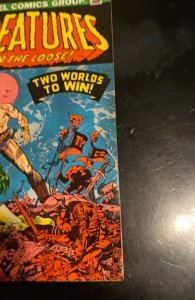 Creatures on the Loose #21 (1973) steranko bondage issue