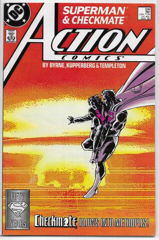 Action Comics #584-600, Annual #1 100% complete set Byrne Demon Teen Titans