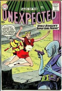 Tales of The Unexpected #56 1960-DC-Space Ranger's Super Girlfriend--VG+