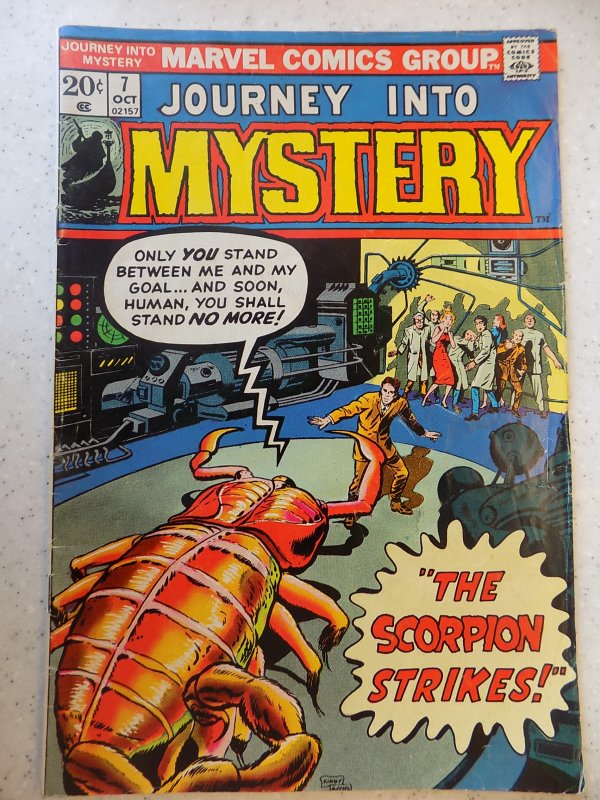 JOURNEY INTO MYSTERY # 7 MARVEL HORROR KIRBY