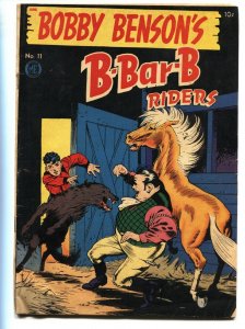 BOBBY BENSON'S B-BAR-B RIDERS #11 1951-FRANK FRAZETTA  FN 