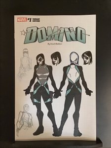 Domino #1 Baldeon Variant Cover (2018)