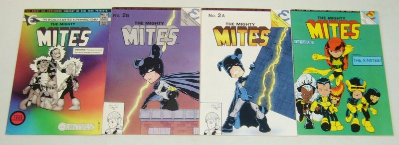 Mighty Mites #1-3 VF/NM complete series + variant - eternity comics set lot 1986