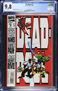 Deadpool #3 (10/93) Graded CGC 9.8