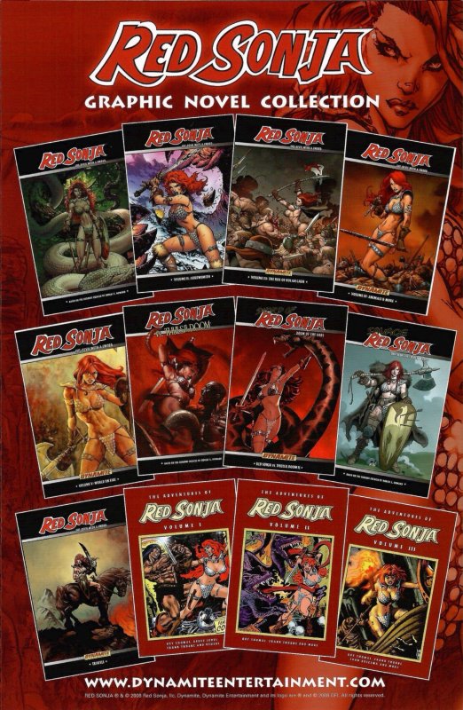 Red Sonja #46 Cover B by Fabiano Neves (2009)