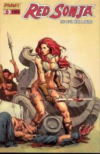 Red Sonja #6 (Dynamite) - Mel Rubi 'Relentless' Wraparound Cover