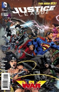 JUSTICE LEAGUE #22 (2013) IVAN REIS | NEW 52 TRINITY WAR | DIRECT EDITION