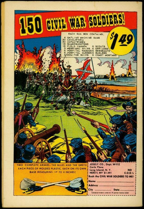 House of Mystery #122 1962- Alien cover- DC Sci-fi comic- FR/G