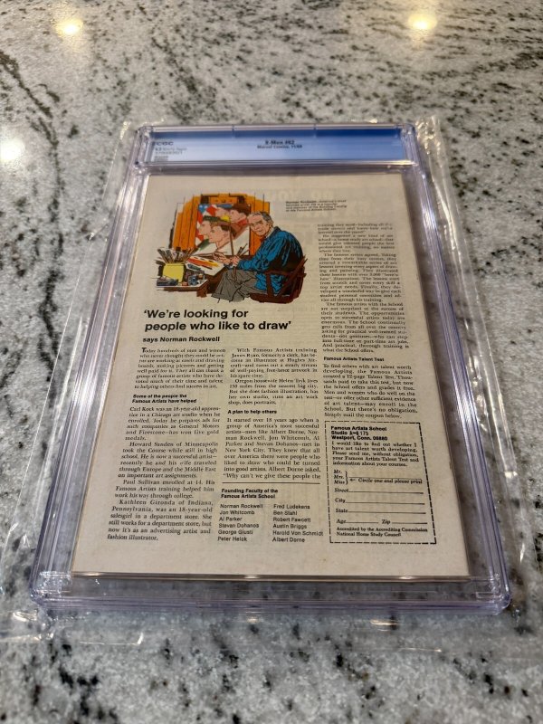 (Uncanny) X-Men # 62 CGC Graded 6.5 Marvel Comic Book 1969 Neal Adams Cover JH28