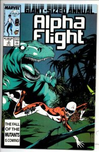 ALPHA FLIGHT #2 Annual VF/NM, Marvel, Dinosaur 1983 1987, more in store