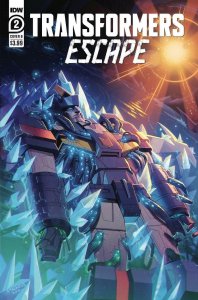 Transformers Escape #2 (of 5) Cvr B Anna Malkova Idw Publishing Comic Book