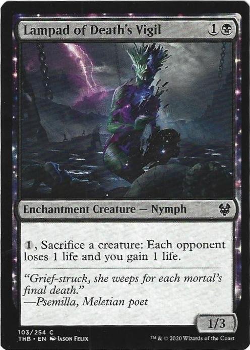 Magic the Gathering: Theros Beyond Death - Lampad of Death's Vigil