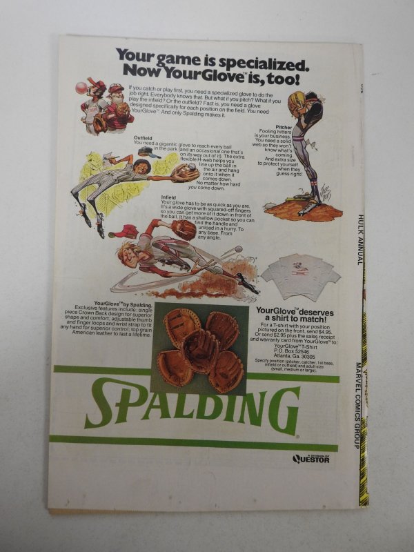 The Incredible Hulk Annual #5 (1976) FN Condition!