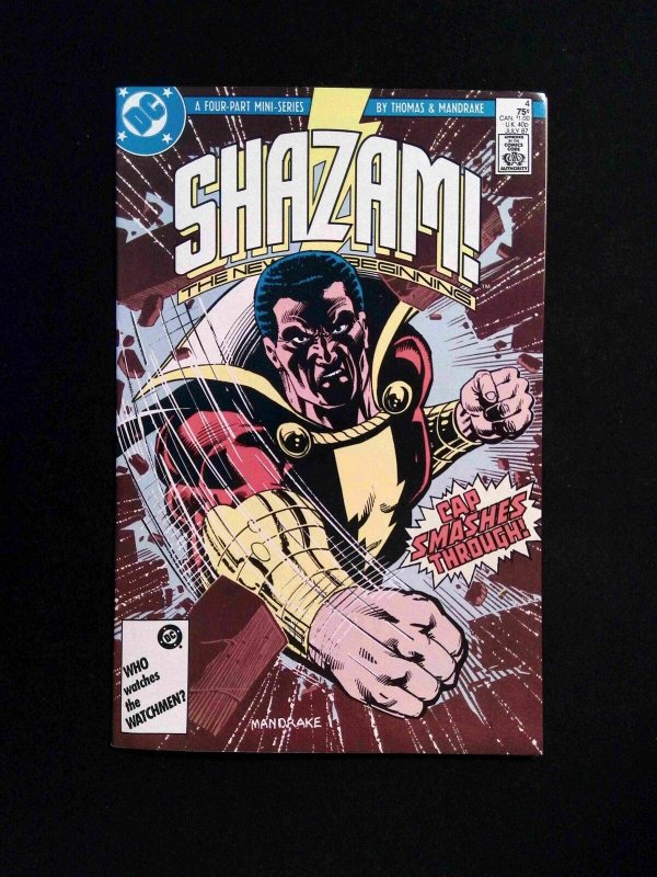 Shazam The New Beginning #4  DC Comics 1987 NM-
