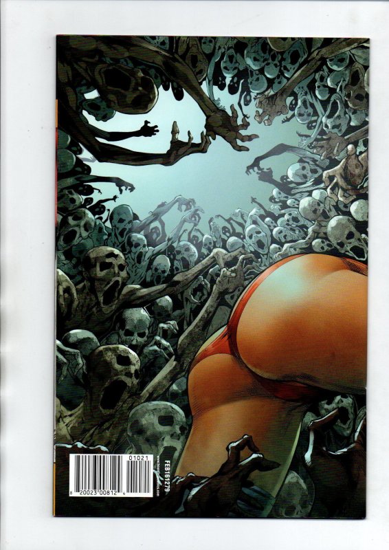 Hellina #1 Wrap Around Variant - Boundless - 2016 - (-NM)