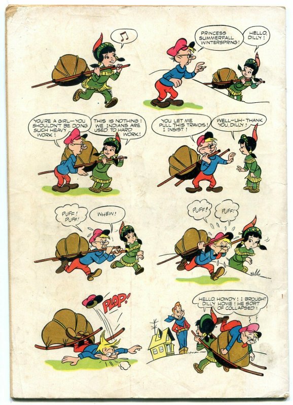 Howdy Doody #27 1954- Merry go round cover VG