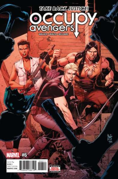 Occupy Avengers #6, NM + (Stock photo)