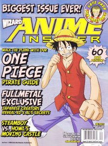 Wizard Anime Insider #17B FN ; Wizard | One Piece