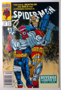 Spider-Man #21 (9.0-NS, 1992) Spider-Man is outfitted with temporary cybernet...