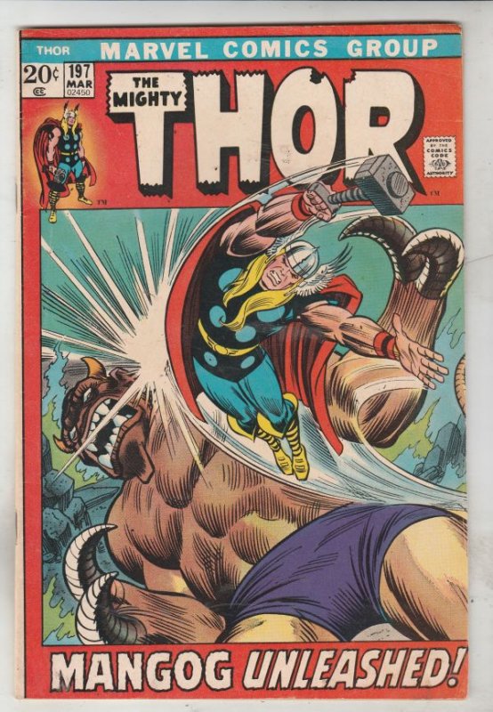 Thor, the Mighty #197 (Mar-72) NM- High-Grade Thor