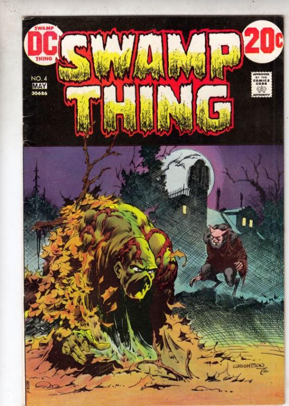 Swamp Thing #4 (May-73) VF/NM+ High-Grade Swamp Thing