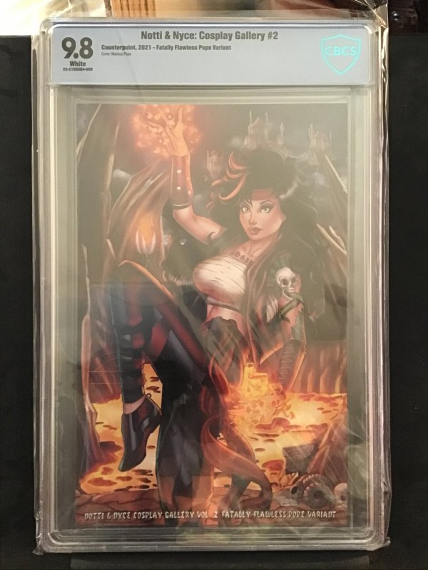 Notti & Nyce : Cosplay Gallery #2 9.8 CBCS Fatally Flawless Pope Variant ltd 500